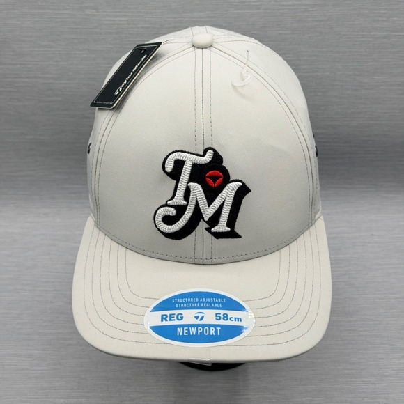 TaylorMade Other - TaylorMade Golf Cap Men's Newport Adjustable Regular 58cm Stone NWT